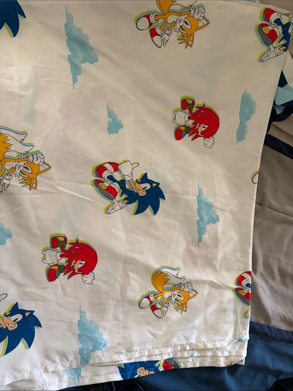 Sonic and Friends Navy Blue Kids Comforter